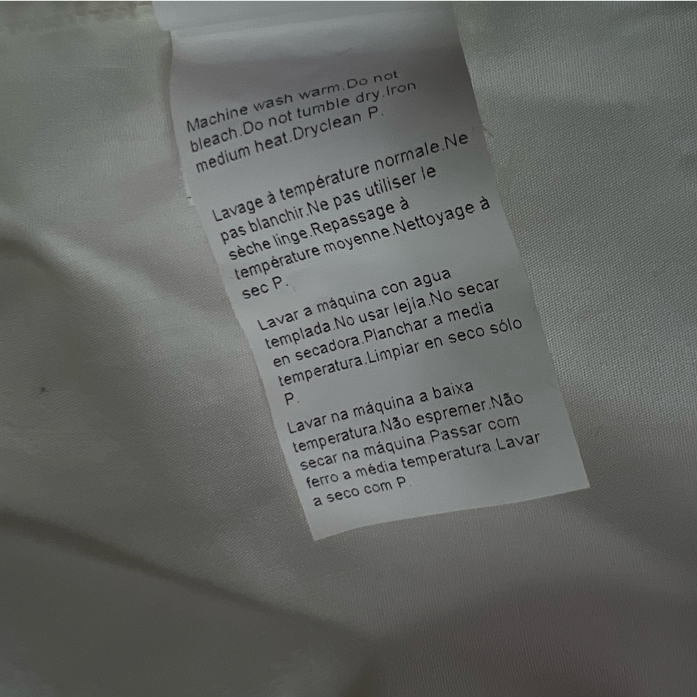 Hugo Boss White Dress Shirt with Navy Contrast - Picture 9 of 10